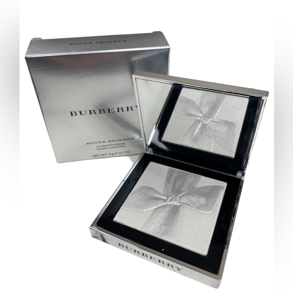BURBERRY Silver Shimmer Illuminating Powder Highlighter LIMITED EDITION